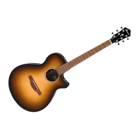 Pack Ibanez TCY10E-BK noire - Guitare électro acoustique + Ampli  troubadour+Accessoires