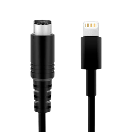 IK Multimédia Câble Lightning vers Mini-DIN