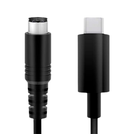 Câble USB-C vers Mini-DIN