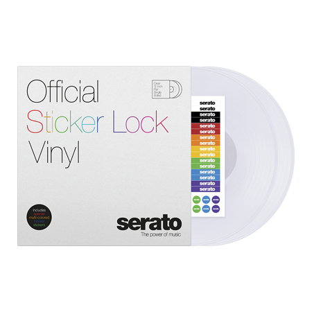 Sticker Lock Vinyl (la paire) Serato