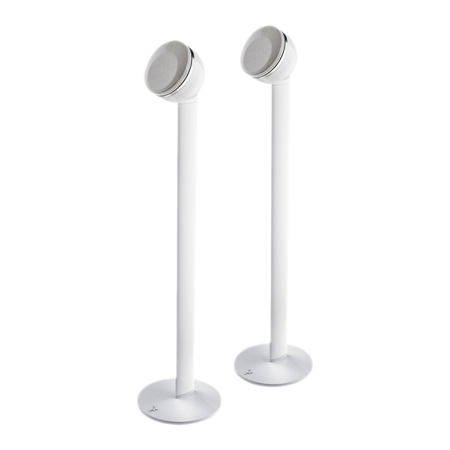 Focal Dôme Stand Blanc (la paire)