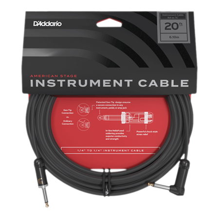 D'Addario PW-AMSGRA-20 American Stage 6m