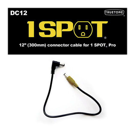 1 Spot DC12 cable alim 1 Spot Pro 0.3m Truetone