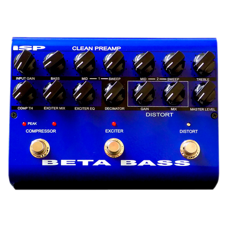 Beta Bass Preamp Pedal