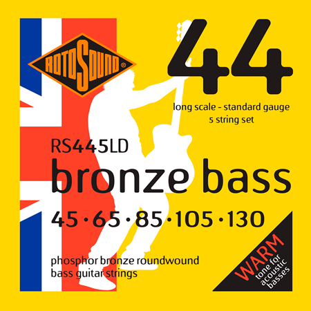 Rotosound RS445LD Bass 44 Phosphor Bronze 45/130