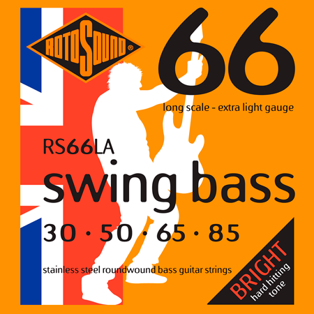 Rotosound RS66LA Swing Bass 66 Stainless Steel 30/85
