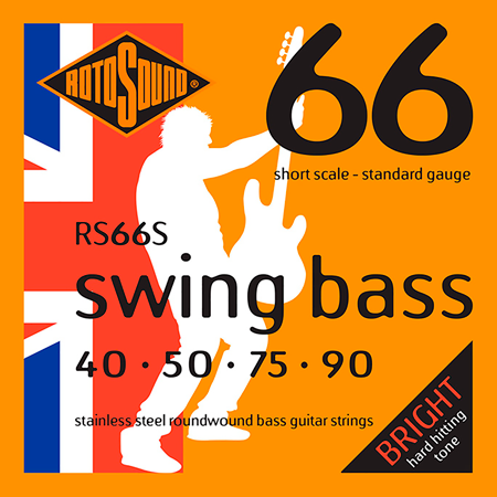 Rotosound RS66S Swing Bass 66 Stainless Steel Short 40/90