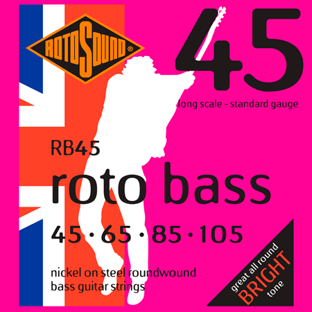 Rotosound RB45 Roto Bass Nickel 45/105