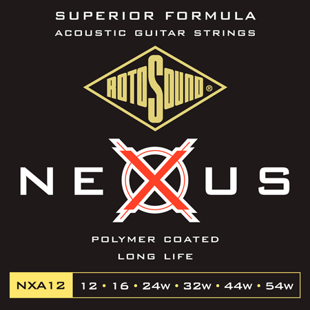 Rotosound NXA12 Nexus Coated Phosphor Bronze 12/54