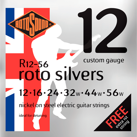 Rotosound R12-56 Roto Silver Nickel Detuning 12/56