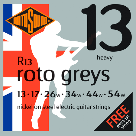 Rotosound R13 Roto Greys Nickel Heavy 13/54