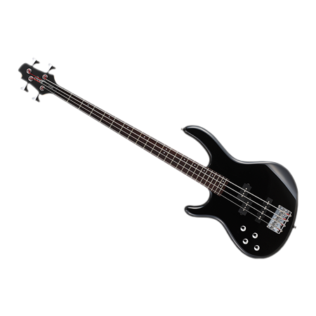 Action Bass 4 Plus Left Handed Black