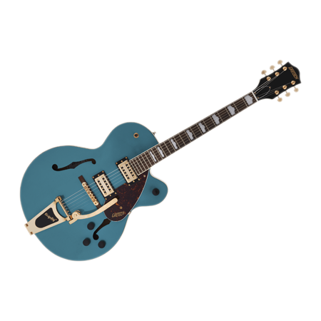 Gretsch Guitars - G2410TG Streamliner Hollow Body Single-Cut Bigsby Laurel Ocean Turquoise