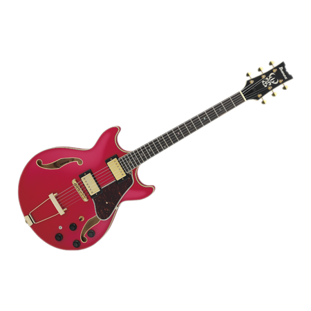 Ibanez AMH90 Artcore Expressionist Cherry Red Flat