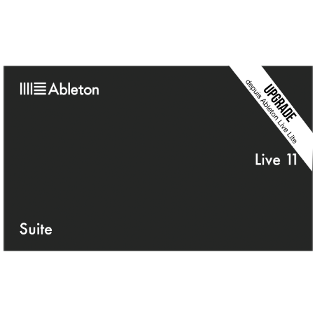 Ableton Live 11 Suite UPG depuis Live Lite licence
