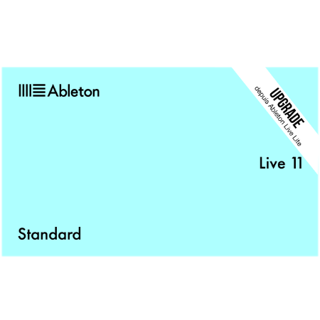 Ableton Live 11 Standard upgrade depuis Lite