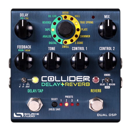 Source Audio Collider Delay+Reverb