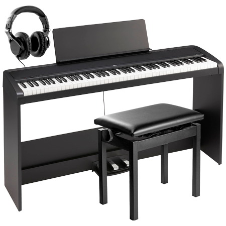 Korg Pack B2SP Black + Banquette + Casque