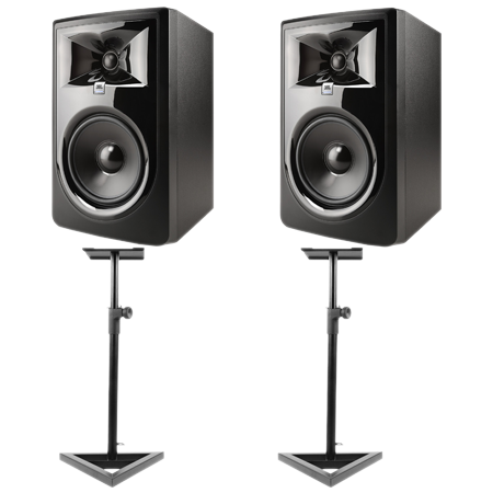 JBL LSR 306P MKII (la paire) + Stands