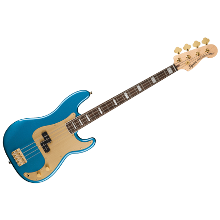 Squier - 40th Anniversary Precision Bass Gold Edition Lake Placid Blue