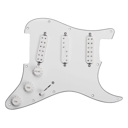 Seymour Duncan AXE-PG-W Everything Axe Loaded Pickguard White