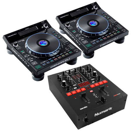 Denon DJ Pack Scratch + 2 LC6000