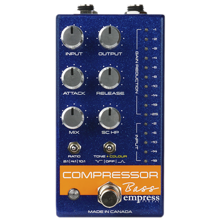 Bass Compressor Blue Sparkle Empress Effects