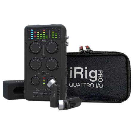 IK Multimédia iRig Pro Quattro I/O Deluxe