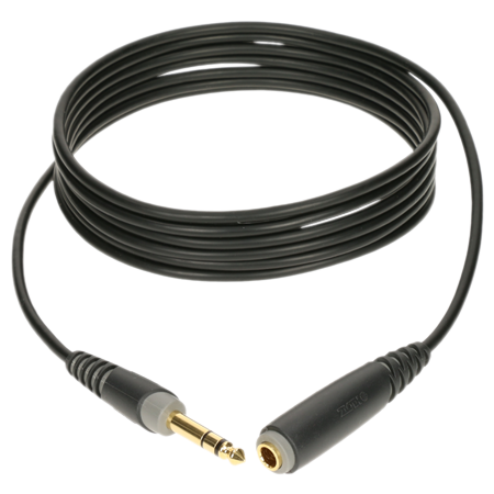 Klotz Extension de câble pour casque audio Jack 6.35mm de 3m