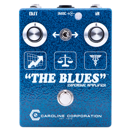 The Blues Expensive Amplifier Overdrive Caroline Guitar Compagny