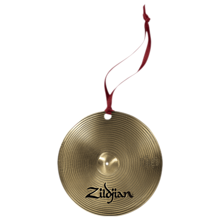 Zildjian Cymbal Christmas Ornament