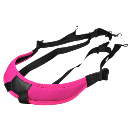 HARNESS J MG - Harnais magenta de saxophone pour enfant
