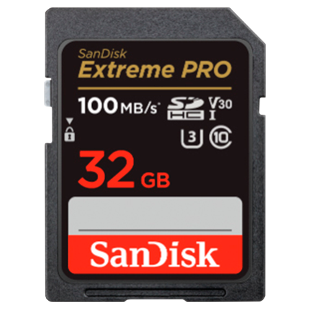 Sandisk SDHC EXTREME PRO V30 32GB 100MB/S