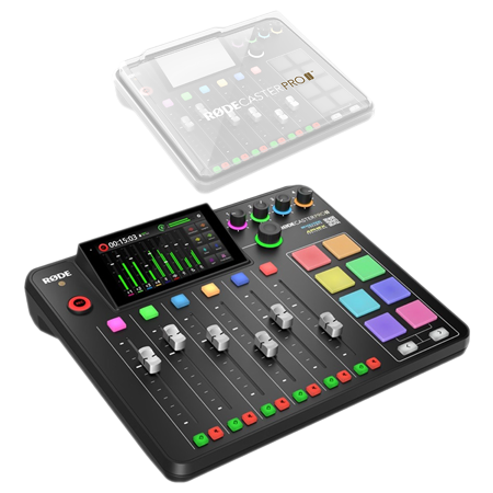 Rode Rodecaster Pro II + Cover bundle