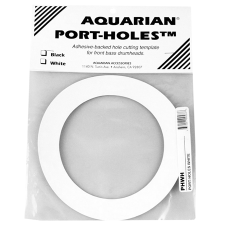 Aquarian Protection Event Drumheads PHWH 5" Blanc