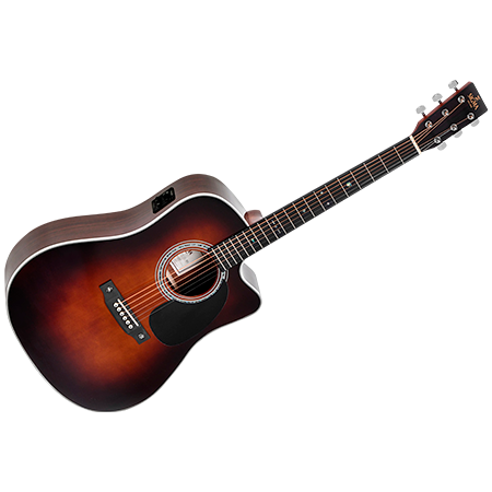 DTC-1E Sunburst Sigma Guitars