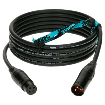 Klotz Câble M5 Pro XLR mâle/femelle, 5m