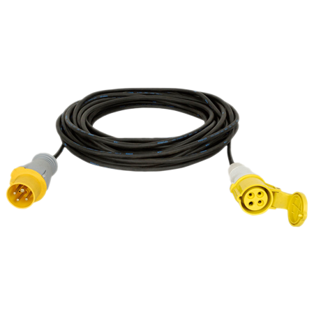 Dap Motor Cable CEE 4P 16 A Jaune 20m