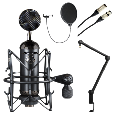 Blue Microphones Bundle Spark SL + Compass + antipop + câble Elite 6m