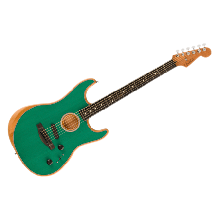 Fender Limited Edition American Acoustasonic Stratocaster Aqua Teal