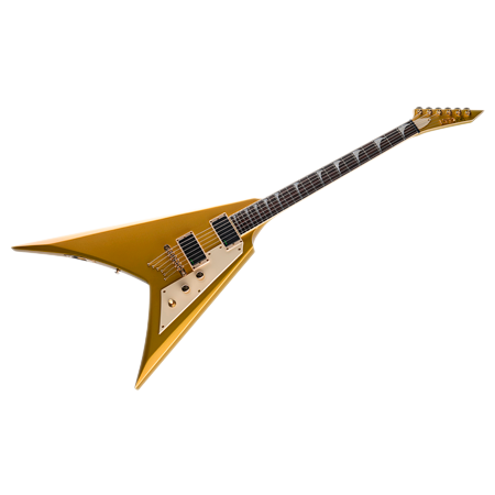 LTD KH-V 602 Metallic Gold Kirk Hammett + étui
