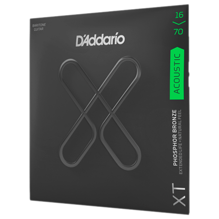 D'Addario XTAPB Acoustic Phosphor Bronze 16/70 Baritone