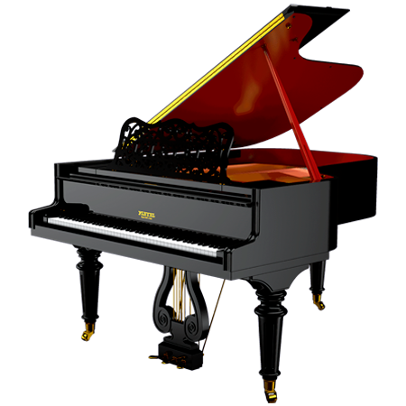 P 190 Opera Black Red Pleyel