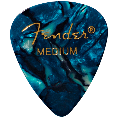 Fender Premium 351 Medium Ocean Turquoise (x12)