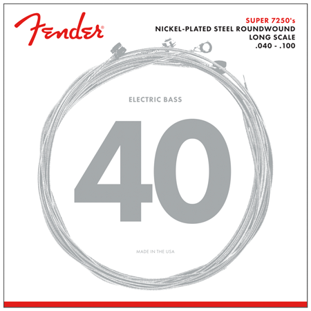 Fender Nickel Plated Steel Long Scale 7250L 040-100