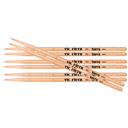 Vic Firth Pack 4 paires 5BTN Terra