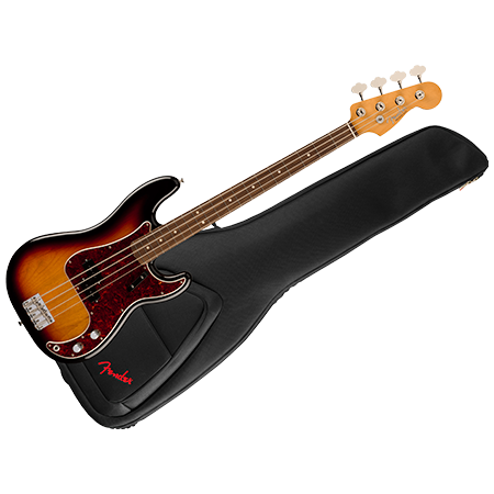 Fender Vintera II 60s Precision Bass 3-Color Sunburst + Housse