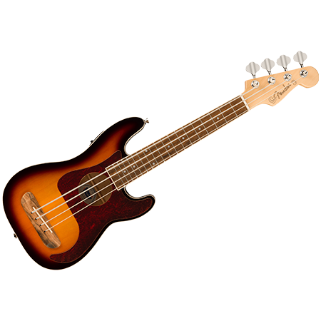 Fender Fullerton Precision Bass Ukulélé 3-Color Sunburst