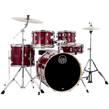 Mapex Venus Fusion 20" 5F Crimson Red