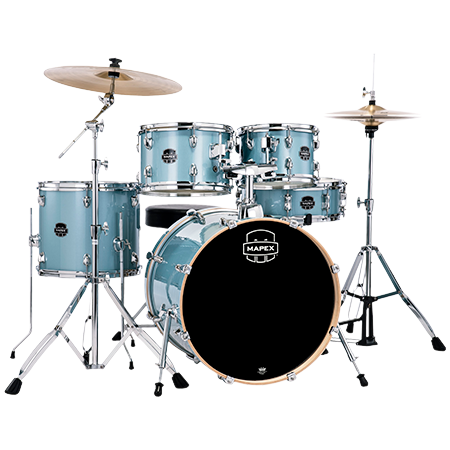 Mapex Venus Fusion 20" 5F Aqua Blue